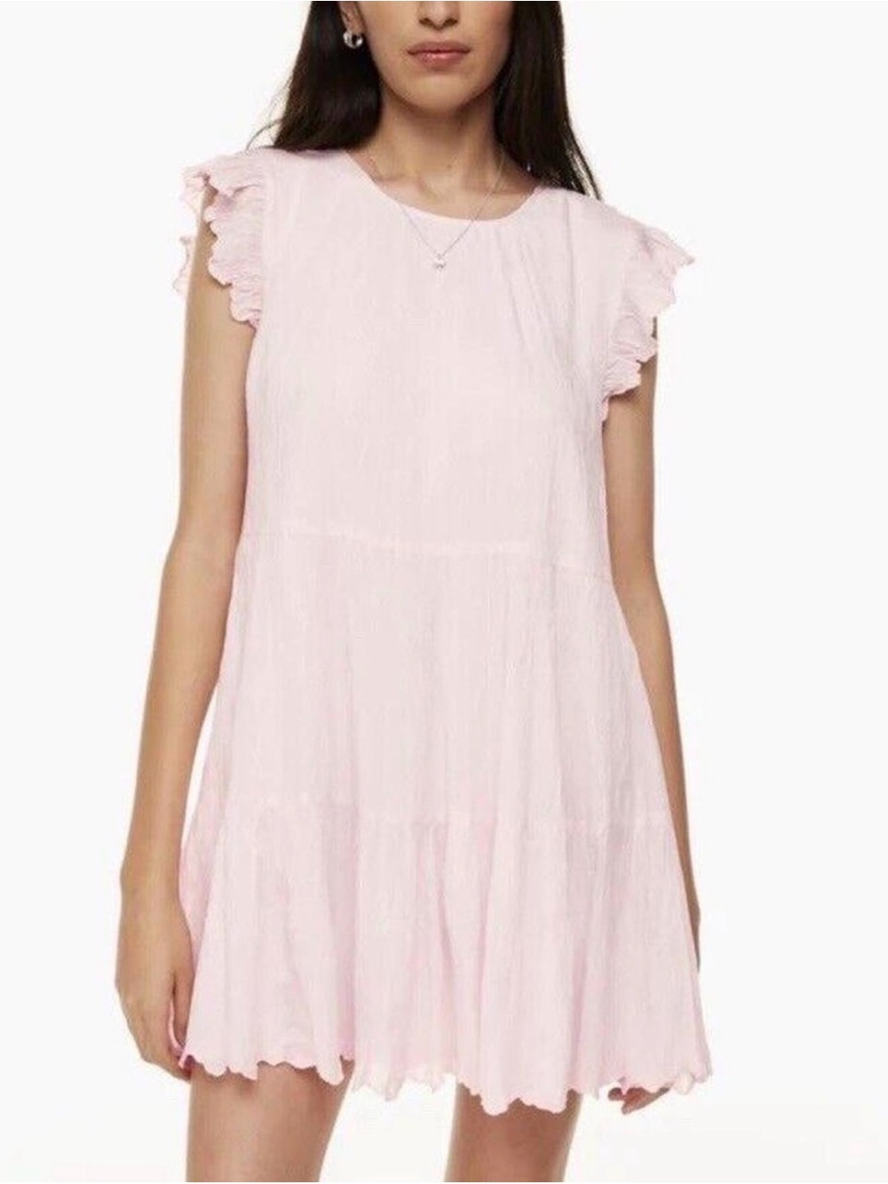 Aritzia Light Pink Sidonie Dress